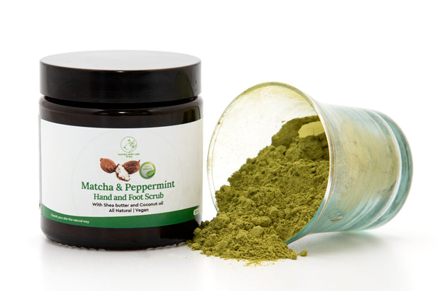 Matcha & Peppermint Hand and Foot Scrub